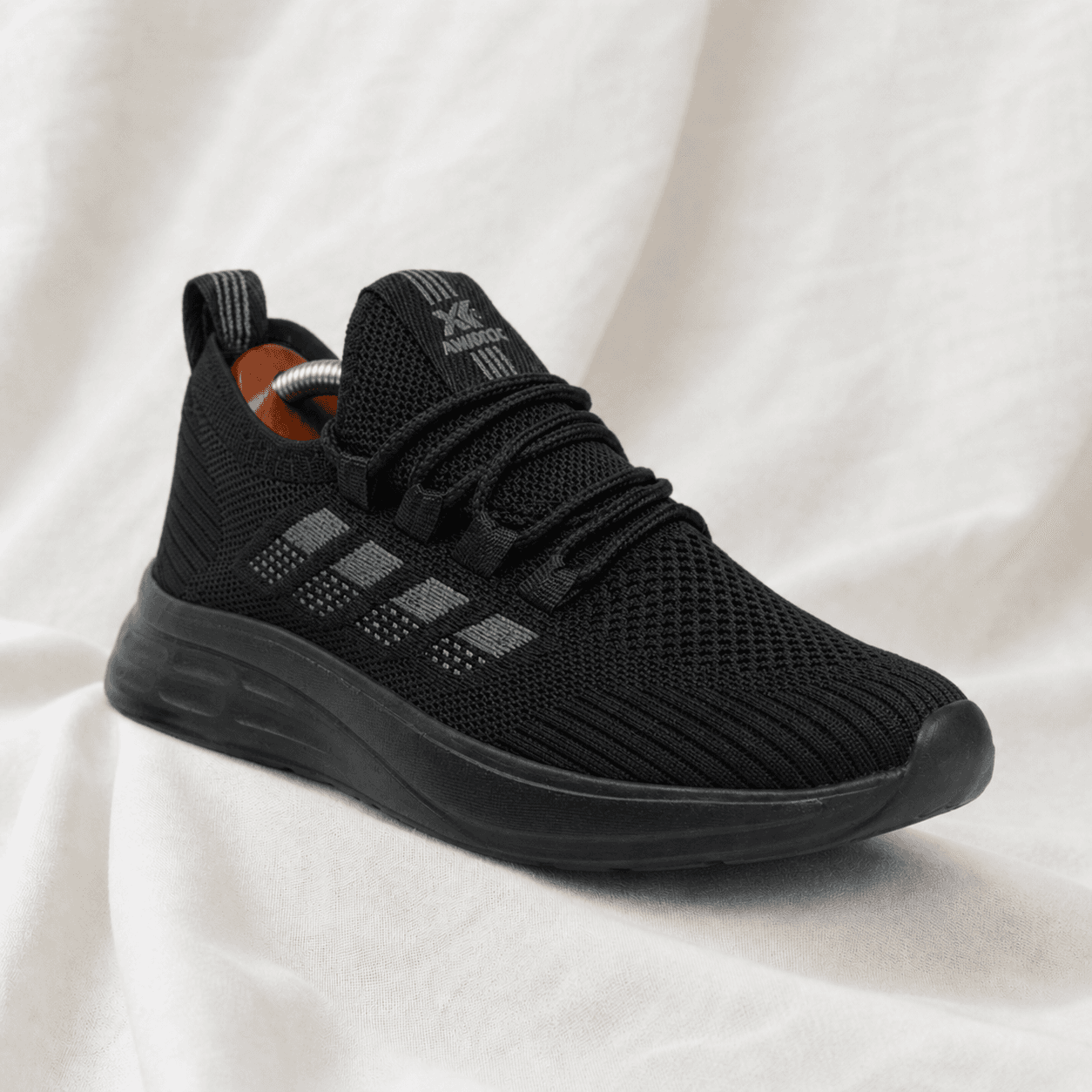 Erkek Bağcıklı Sneaker - Siyah - FZ001-SYH