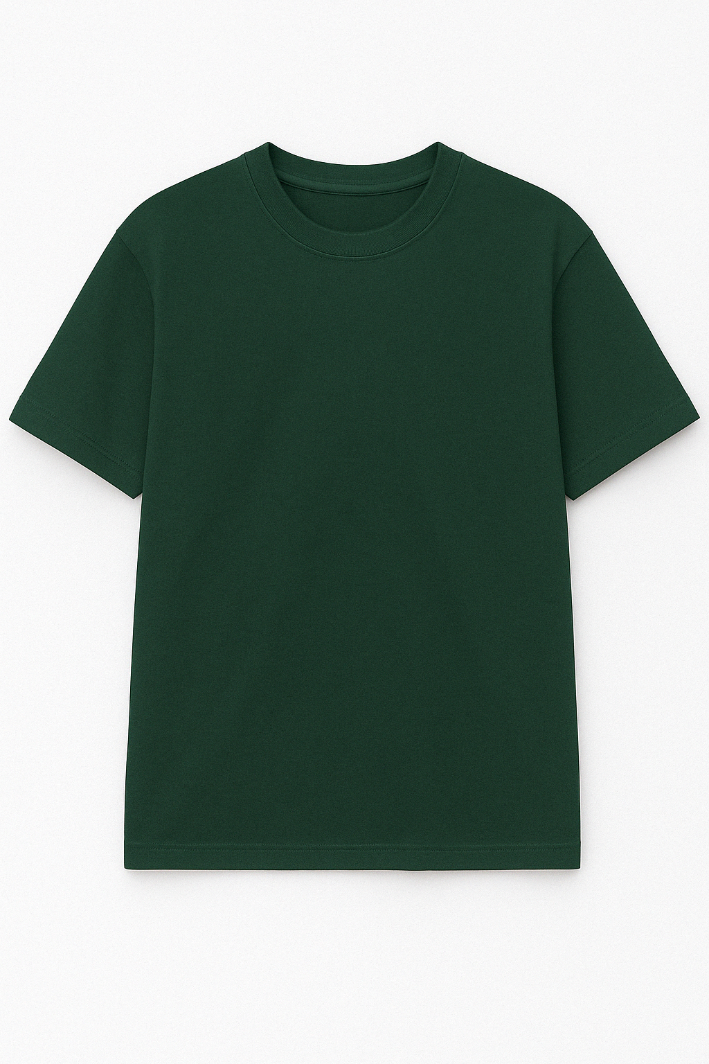 Koyu Yeşil Oversize Erkek Tişört - S001
